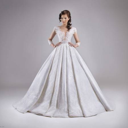 تصاميم كريستل عطا لفساتين الزفاف 2015\2016