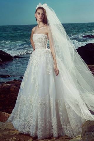 فستان زفاف 2017 زهير مراد 